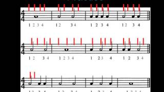 Rhythm Practice 44 Time Signature [upl. by Esma]