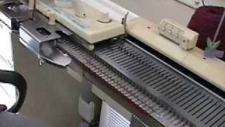 Knitting Machine Sample [upl. by Rhoda358]