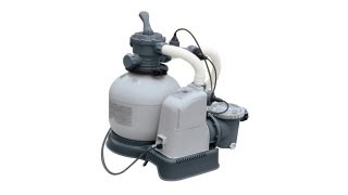 Saltwater amp Sand Filter Pool Pump  Intex 56677EG [upl. by Shaylyn]