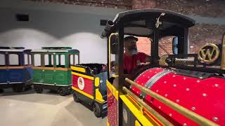 The Liberty Center Express Thursday November 14 Wattman Mini Express an Electric Mall Train Ride [upl. by Massie]