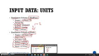 How to setup a basic Distillation Column DISTL model Aspen Plus Lec 018 [upl. by Olsewski604]