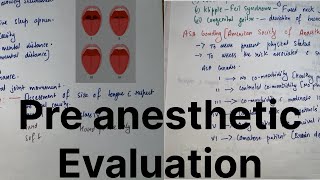 Preanesthetic Evaluation  Anesthesia dene ke Pehle kya kya checkup karte hAllrounderdoctorfalit [upl. by Nagorb]