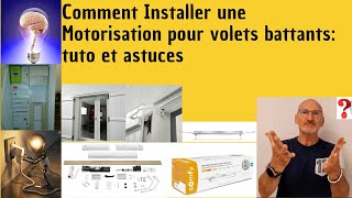 Comment installer une motorisation de volets battants  tuto astuces [upl. by Keven508]