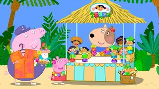 The Tropical Day Trip 🍹  Peppa Pig Official Full Episodes [upl. by Ainehs]