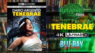 Synapse  Dario Argentos Tenebrae 4K UHD Review amp Unboxing [upl. by Butch]