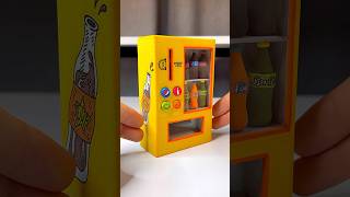 DIY Working Soda Vending Machine with Paper  Paper Craft Ideas shorts papercraft [upl. by Adnolat]