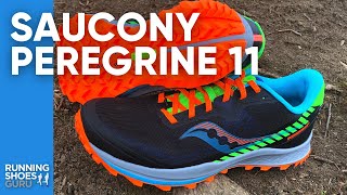 Saucony Peregrine 11  Trail Running Shoe Review [upl. by Ress]