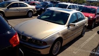 1998 BMW 540i V8 E39 Start Up Quick Tour amp Rev With Exhaust View  170K [upl. by Nauqram]