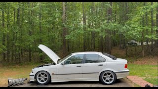 Big Turbo E36 Project Finally Gets Manual Swapped [upl. by Yeoj353]