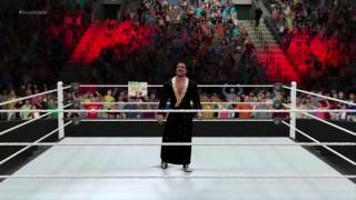 WWE 2K17 Ravishing Rick Rude Entrance 12282016 [upl. by Akino]