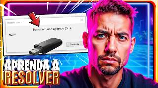 PENDRIVE NÃO APARECE NO PC VEJA COMO RESOLVER [upl. by Botzow223]