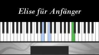 Beethoven für Elise Klavier lernen [upl. by Mailiw]