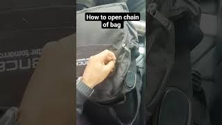 comedy how to openchain of bag [upl. by Odelle427]