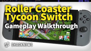 Roller Coaster Tycoon Switch GDC 2018 Gameplay Interview [upl. by Hgeilhsa]