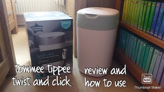 tommee tippee twist and click  review  how to use [upl. by Cumings]