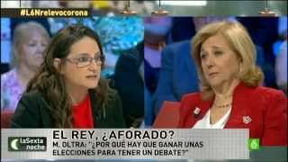 Debate monarquía  República en La Sexta Noche 7  06  2014 parte 1 de 2 [upl. by Korman]