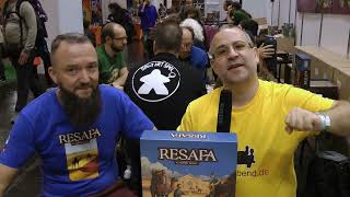 Resafa Delicious Games  Essen 2024 [upl. by Aloel157]