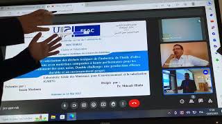 Soutenance Doctorat en chimie Issam Mechnou  Intervention Pr Youssef Habibi UM6P [upl. by Orodoet]