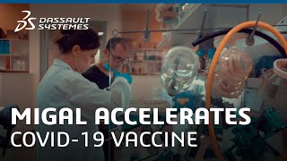 Migal Institute of Scientific Research COVID19 vaccine  Dassault Systèmes [upl. by Lakin]