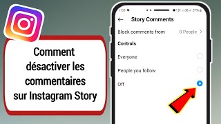 Comment désactiver les commentaires sur Instagram STORY [upl. by Ynoep379]