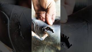 Tractor 🚜 Tube Valve Repair 🛠️ytshorts mechancial amazing funny modified [upl. by Aitnic]