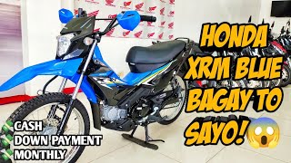 2024 Honda XRM 125 Dual Sports  Aura Blue R Langga Gail [upl. by Analaf]