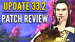 LOTRO News Minstrel Revamp amp New RaceClass Combos  Update 332 Patch Review [upl. by Pulchi251]