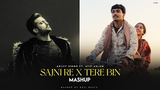 Sajni Re X Tere Bin  Atif Aslam  Arijit Singh  Laapataa Ladies  Latest Insta Viral  Desi Beats [upl. by Auhsaj150]