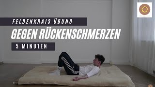 Feldenkrais Übung bei Rückenschmerzen Auf und Ab [upl. by Kenon908]