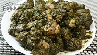 Green Chicken Fry Simple Chicken Fry Recipe Chicken Fry [upl. by Wurster]