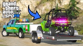 GTA 5 Mods  NEW OffRoad Police Polaris LSPDFR Gameplay [upl. by Ellis]