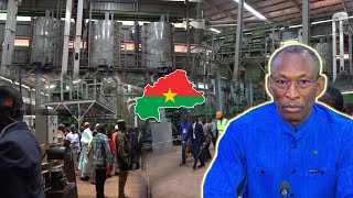 burikina faso premier ministre visite le Port sec de BoboDioulasso et une huilerie en construction [upl. by Ahsimaj25]