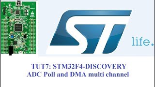 STM32 ADC Poll and DMA multi channel [upl. by Eph661]