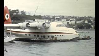 Flying Boats Rose Bay Sydney Water Airport [upl. by Hoover]