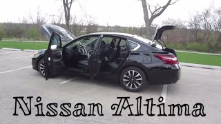 2018 Nissan Altima 25 SL  review walk around and test drive  100 rental cars [upl. by Noda]