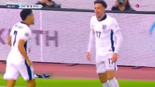 Curtis Jones Goal UEFA Nations Greece vs England 03 All Goals ResultsExtended highlights [upl. by Fabrice956]