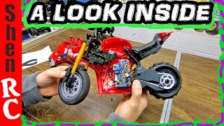 WHATS INSIDE a Spin master upriser ducati rc stunt bike [upl. by Nivac]