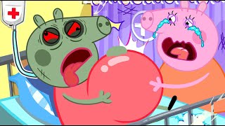 Help Peppa Pig Zombies are Everywhere in the City  Peppa Pig Funny Animation [upl. by Elane279]