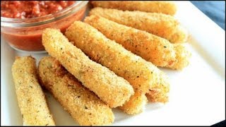 Homemade Mozzarella Sticks [upl. by Williamsen806]