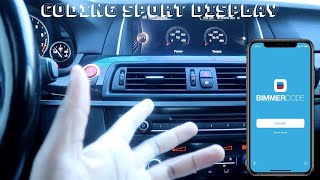 HOW TO CODE SPORT DISPLAY USING BIMMERCODE [upl. by Grube]