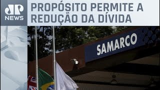 Samarco entrega plano de recuperação judicial [upl. by Eesdnyl]