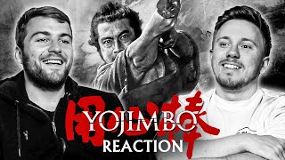 Yojimbo 1961 MOVIE REACTION FIRST TIME WATCHING [upl. by Worl]