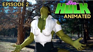 Incredible SHE HULK TRANSFORMATION  animation 3D  Episode 2 [upl. by Siraf]