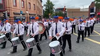 Whiterock Flute Band  Belfast 12th [upl. by Nhguav]