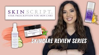 DETAILED SKINSCRIPT SKINCARE REVIEW  PRO SKINCARE REVIEW  LICENSED ESTHETICIAN  KRISTEN MARIE [upl. by Lisbeth]