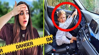 NE JAMAIS LAISSER UN BÉBÉ SEUL DANS UNE VOITURE sistersalipour 24challenge [upl. by Hayouqes]