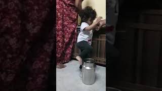 yaksh baby boy 2years playing cartoon cartoonvideo dhunadra funny baby [upl. by Aneeram]