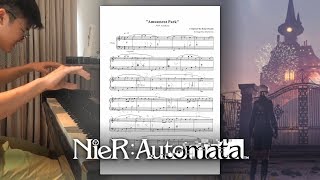 quotAmusement Parkquot from quotNieR Automataquot  Piano Cover  Sheets [upl. by Orian]