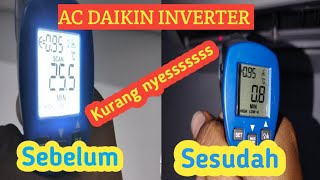 AC Dingin Kurang nyes  Temperatur Tidak tercapai [upl. by Ynamreg]