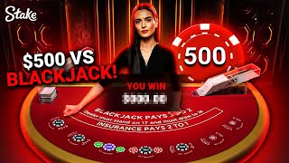 I TOOK 500 TO BLACKJACK [upl. by Joslyn]